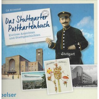 Das Stuttgarter Postkartenbuch Geb. Ausg. Mängelexemplar
