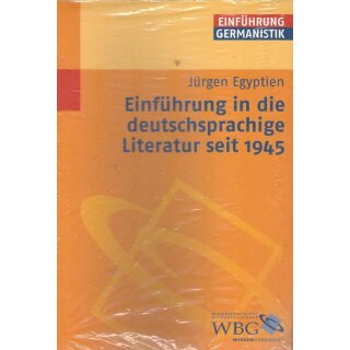 Einführung in die deutschsprachige Literatur seit 1945 Taschenbuch