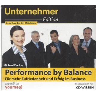 CD WISSEN - Unternehmeredition - Performance by Balance Audio CD