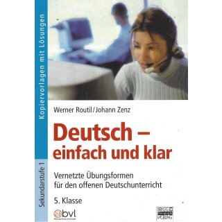 Deutsch - einfach und klar: 5. Klasse Taschenbuch