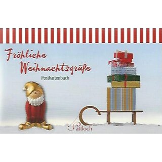 Fröhliche Weihnachtsgrüße: 24 Postkarten Geschenkartikel Mängelexemplar