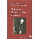Dilthey als Wissenschaftsphilosoph Geb. Buch...