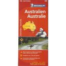 Michelin Australien: Straßen- und Tourismuskarte