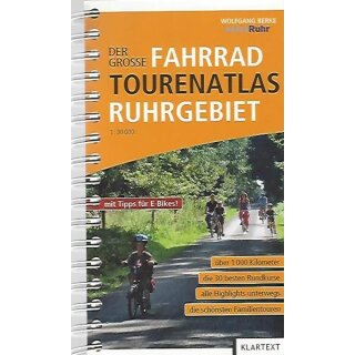 Der große Fahrrad-Tourenatlas Ruhrgebiet Mängelexemplar