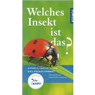Welches Insekt ist das?: 170 Insekten einfach bestimmen Taschenbuch Mängelexemplar