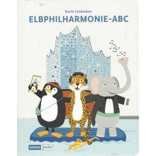Elbphilharmonie-ABC Pappbilderbuch Mängelexemplar von Karin Lindeskov Andersen