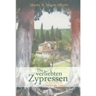 Die verliebten Zypressen Tb. Mängelexemplar von Marita & Jürgen Alberts