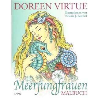 Meerjungfrauen Malbuch Taschenbuch Mängelexemplar von Doreen Virtue
