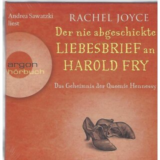 Der nie abgeschickte Liebesbrief an Harold Fry: Audio-CD von Rachel Joyce