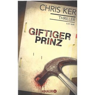 Giftiger Prinz: Kriminalroman Taschenbuch Mängelexemplar von Chris Ker