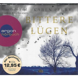 Bittere Lügen (Hörbestseller) Audio-CD von Karen Perry
