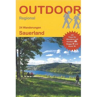 Sauerland (24 Wanderungen) Taschenbuch Mängelexemplar von Karl-Georg Müller