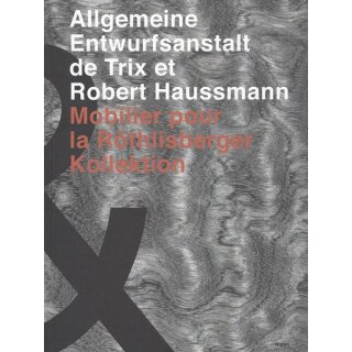 Die Allgemeine Entwurfsanstalt Geb. Ausg. Mängelexemplar von Röthlisberger Peter