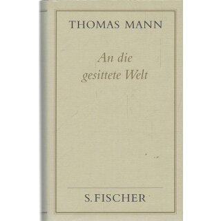 Gesammelte Werke in Einzelbänden Geb. Ausg. Mängelexemplar von Thomas Mann