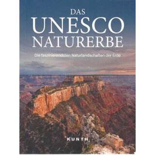 Das UNESCO Naturerbe Taschenbuch Mängelexemplar von Kunth Verlag