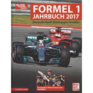 Formel 1-Jahrbuch 2017 Geb. Ausg. Mängelexemplar von Michael Schmidt