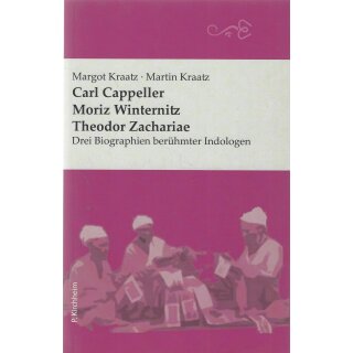 Carl Cappeller - Moriz Winternitz -  Tb. Mängelexemplar von Margot Kraatz