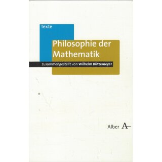 Philosophie der Mathematik Taschenbuch Mängelexemplar von Wilhelm Büttemeyer