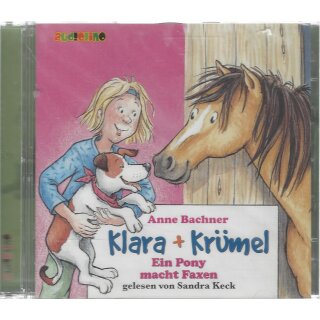Bachner, Anne: Klara + Krümel. Audio-CD Hörbuch Mängelexemplar von Anne Bachner