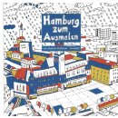 Hamburg zum Ausmalen Taschenbuch Mängelexemplar von...