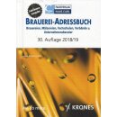 BRAUEREI-ADRESSBUCH 2018/2019: Brauereien, Geb. Ausg. von...