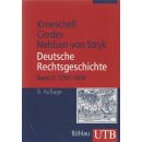 Deutsche Rechtsgeschichte, Bd. 2: Band. 2: 1250-1650 Tb....