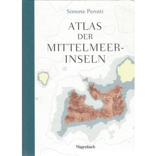 Atlas der Mittelmeerinseln Geb. Ausg. Mängelexemplar von Simone Perotti