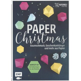 Paper Christmas: Baumschmuck, Geschenkanhänger  Tb. von Wolfram Kampffmeyer