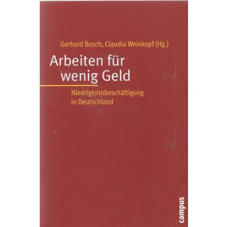 Arbeiten für wenig Geld: Br. Mängelexemplar von Gerhard Bosch