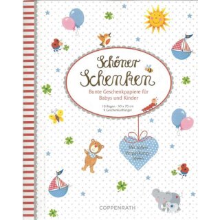 Geschenkpapierbuch - BabyGlück - Schöner Schenken von Anne Mußenbrock