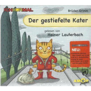 Der gestiefelte Kater gelesen von Heiner Lauterbach Audio CD