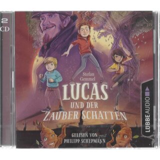 Lucas und der Zauberschatten Audio-CD von Stefan Gemmel