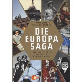 Die Europasaga Geb. Ausg. Mängelexemplar von Peter Arens
