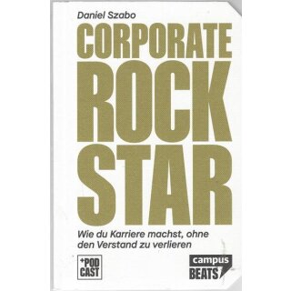 Corporate Rockstar Taschenbuch Mängelexemplar von Daniel Szabo