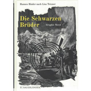 Die Schwarzen Brüder: Eine Graphic Novel Gb. Mängelexemplar von Hannes Binder