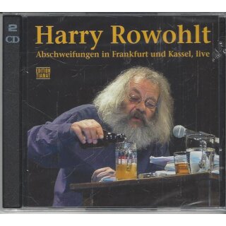 Abschweifungen in Frankfurt und Kassel: Audio-CD von Harry Rowohlt