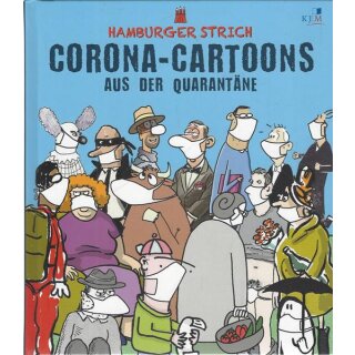Corona-Cartoons aus der Quarantäne Gb. Mängelexemplar von Dorte Landschulz