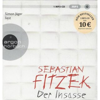 Der Insasse: Lesung. Gekürzte Ausgabe Audio CD  von Sebastian Fitzek