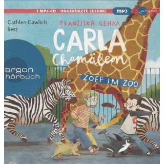 Carla Chamäleon: Zoff im Zoo Audio CD von Franziska Gehm