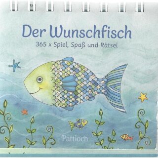 Der Wunschfisch. 365x Spiel...  Kalender Mängelexemplar von Silvia Habermeier
