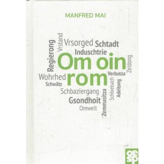 Om oin rom: Schwäbische Gedichte Geb. Ausg. Mängelexemplar von Mafred Mai