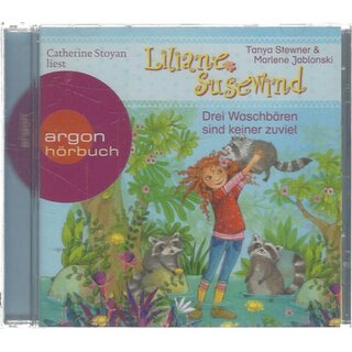 Liliane Susewind – Drei Waschbären sind keiner...  Audio-CD von Tanya Stewner