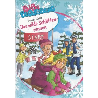 Bibi Blocksberg -Das wilde Schlittenrennen Gb Mängelexemplar von Stephan Gürtler