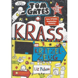 Tom Gates : Krass cooles Kritzelzeug Geb. Ausg. Mängelexemplar von Liz Pichon