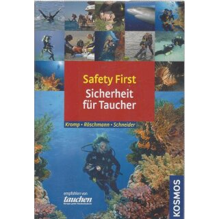 Safety first: Sicherheit für Taucher Tb. Mängelexemplar von Marco Röschmann