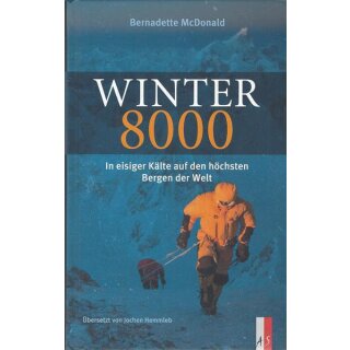 Winter 8000 Broschiert Mängelexemplar v. Bernadette McDonald