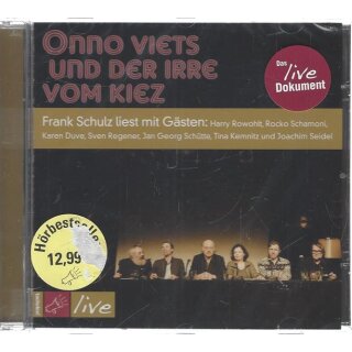 Onno Viets und der Irre vom Kiez Audio CD Mängelexemplar von Frank Schulz