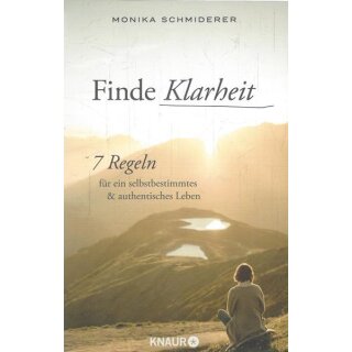 Finde Klarheit Broschiert Mängelexemplar von Monika Schmiderer