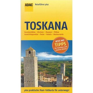ADAC Reiseführer plus Toskana Broschiert von Kerstin Becker