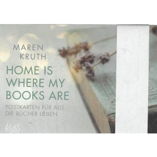 Home is where my Books are: Postkarten für alle,..Mängelexemplar von Maren Kruth